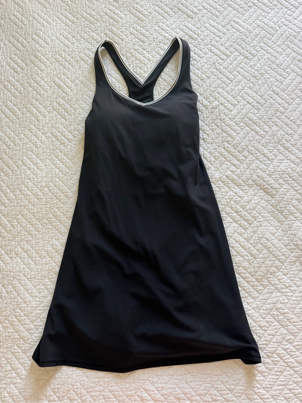 Black Racerback Athletic Dress